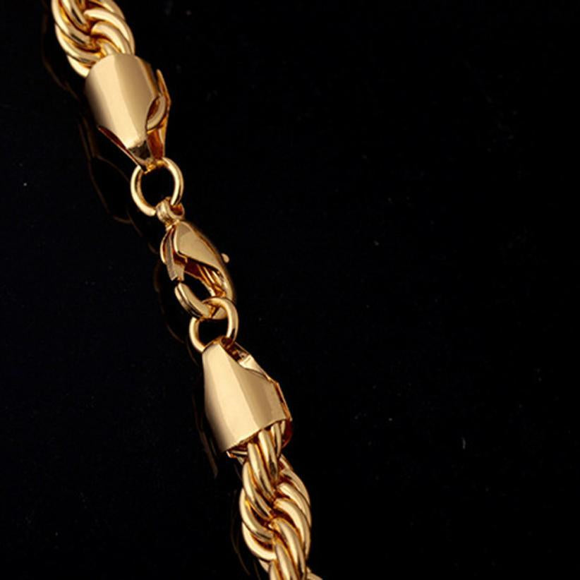Premium Stainless Steel Rope Chain – Men & Women